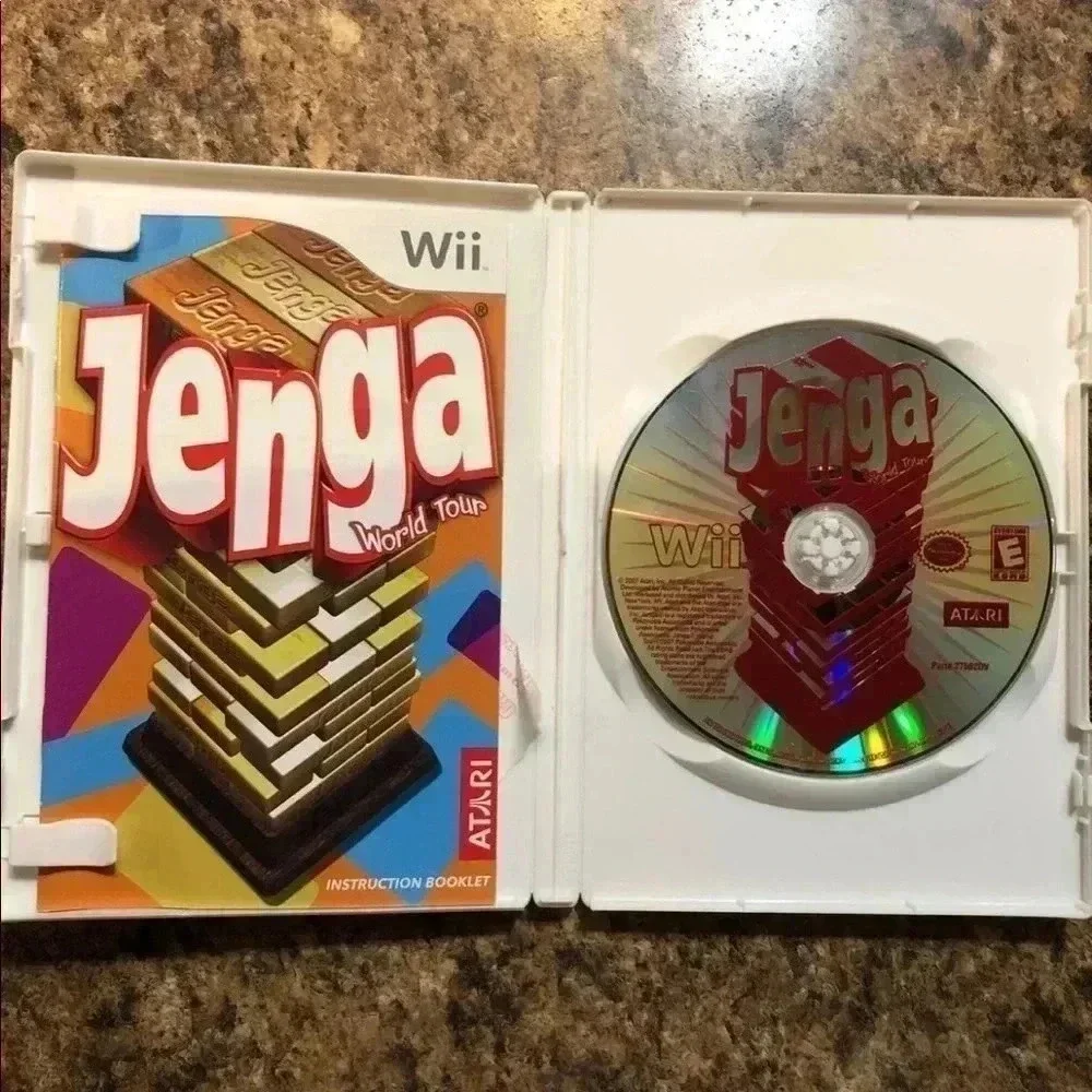 Jenga World Tour Nintendo Wii Atari 2007